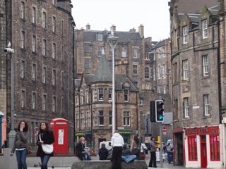 Edinburgh down town